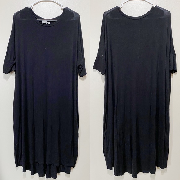ASOS Dresses & Skirts - ASOS Black Oversized T-Shirt Dress